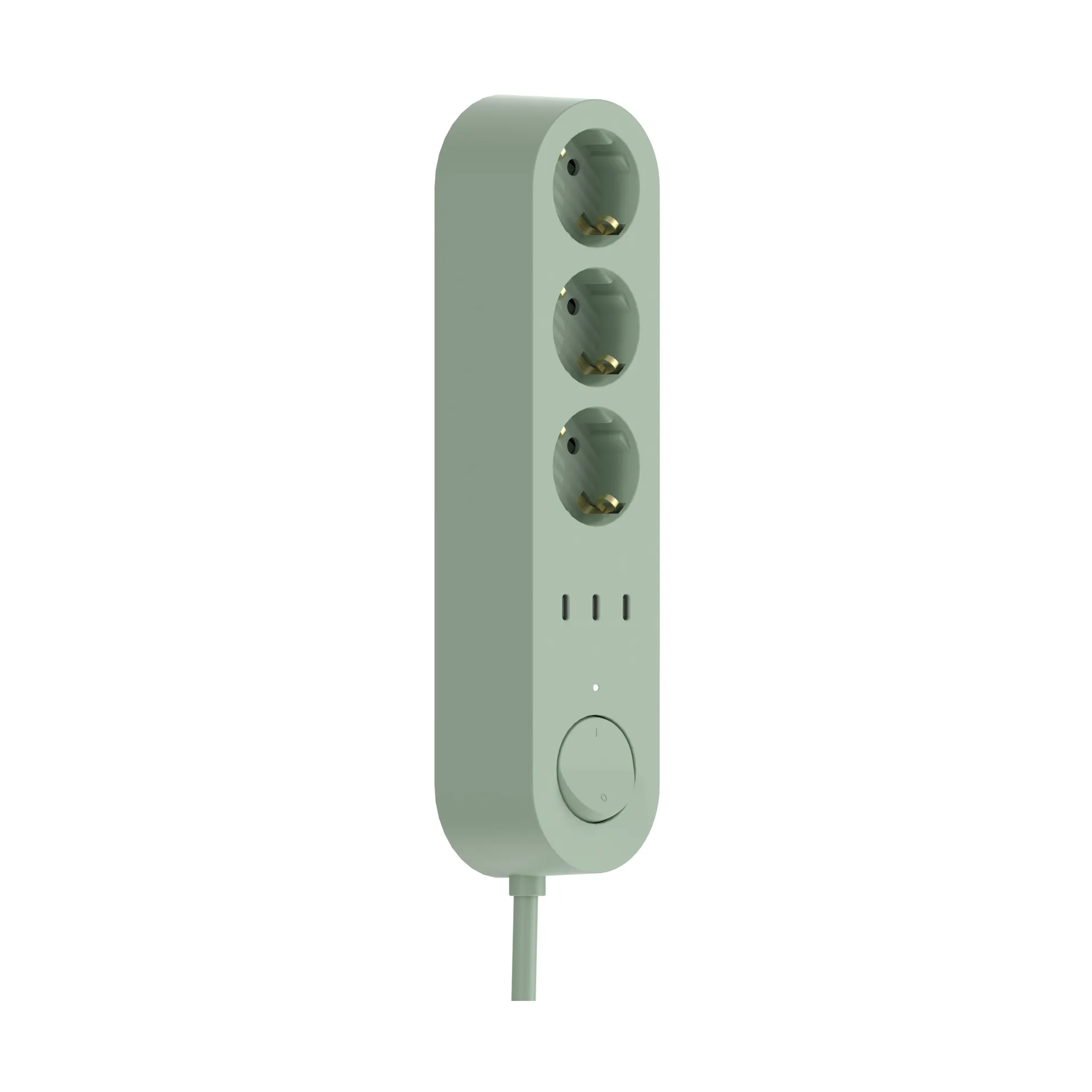 Alma Power Bar power strip, Midsummer green palett3