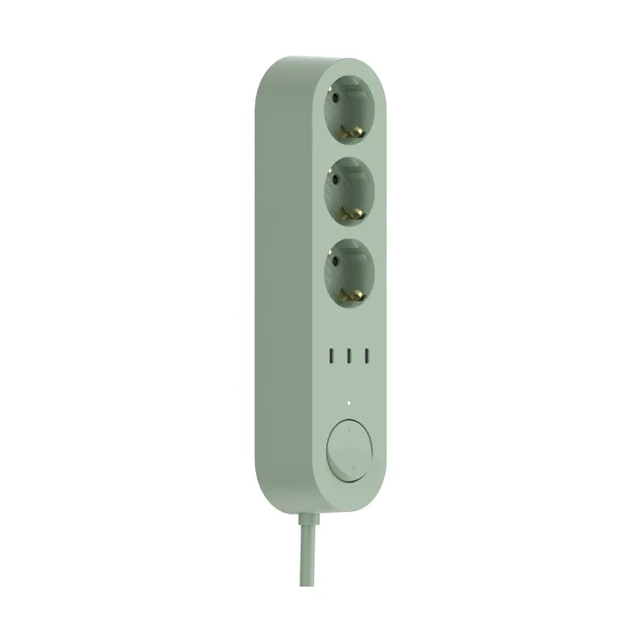 Alma Power Bar power strip - Midsummer green - Palett3