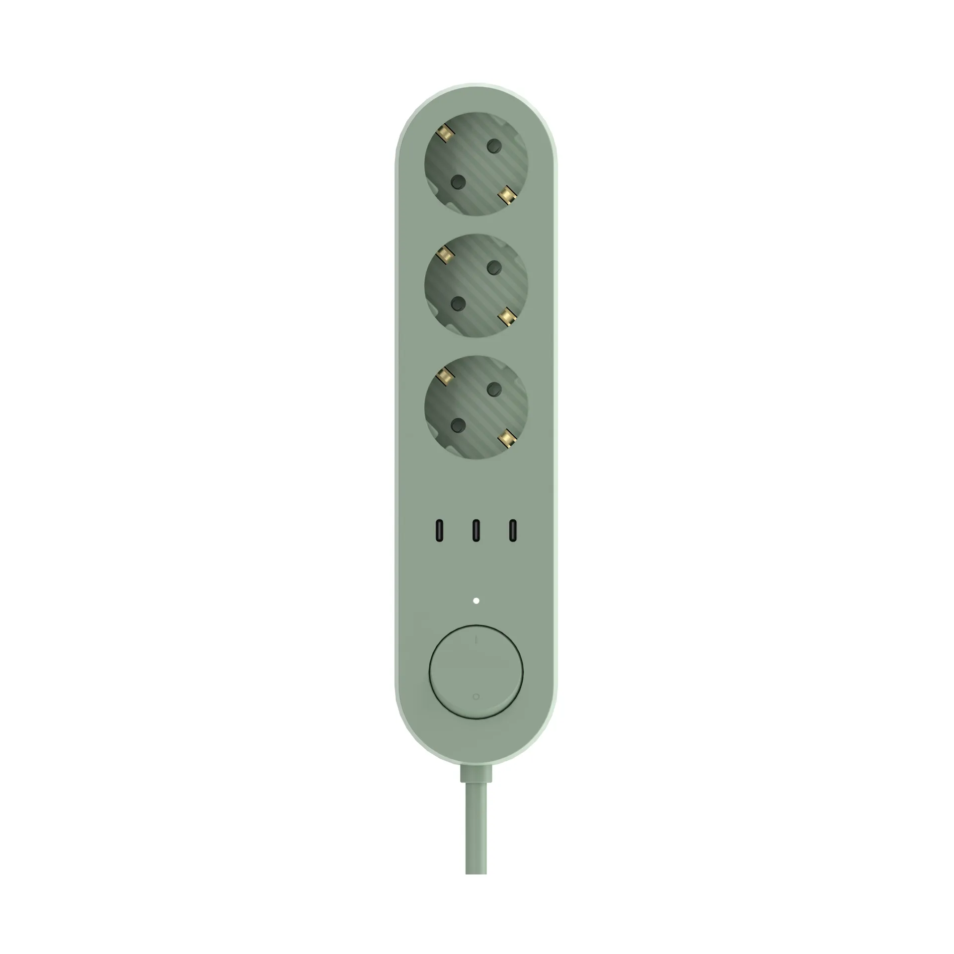 Alma Power Bar power strip, Midsummer green palett3