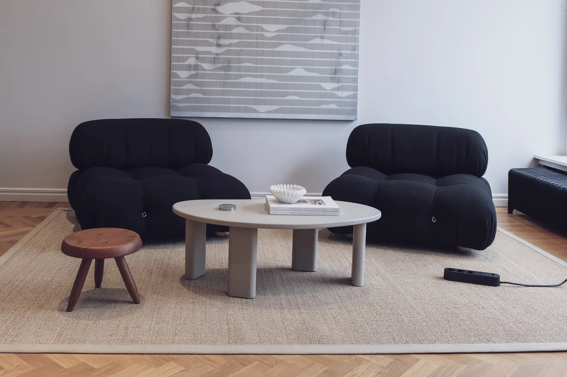 Alma Power Bar power strip, Midwinter black palett3