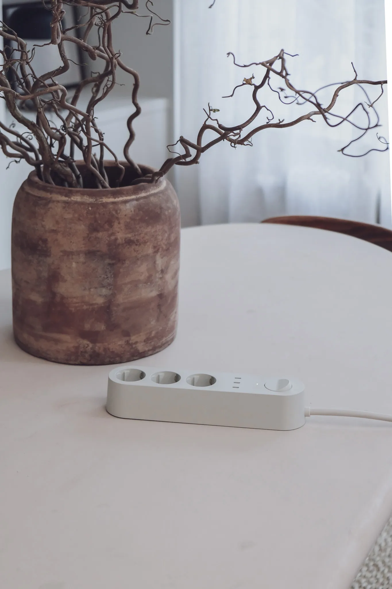 Alma Power Bar power strip, Sandhamn beige palett3