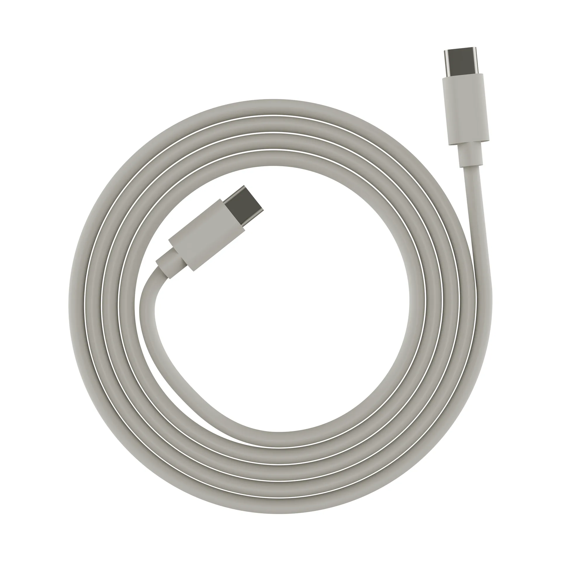 USB-C to USB-C cable 240 W, Sandhamn beige, 2 m palett3