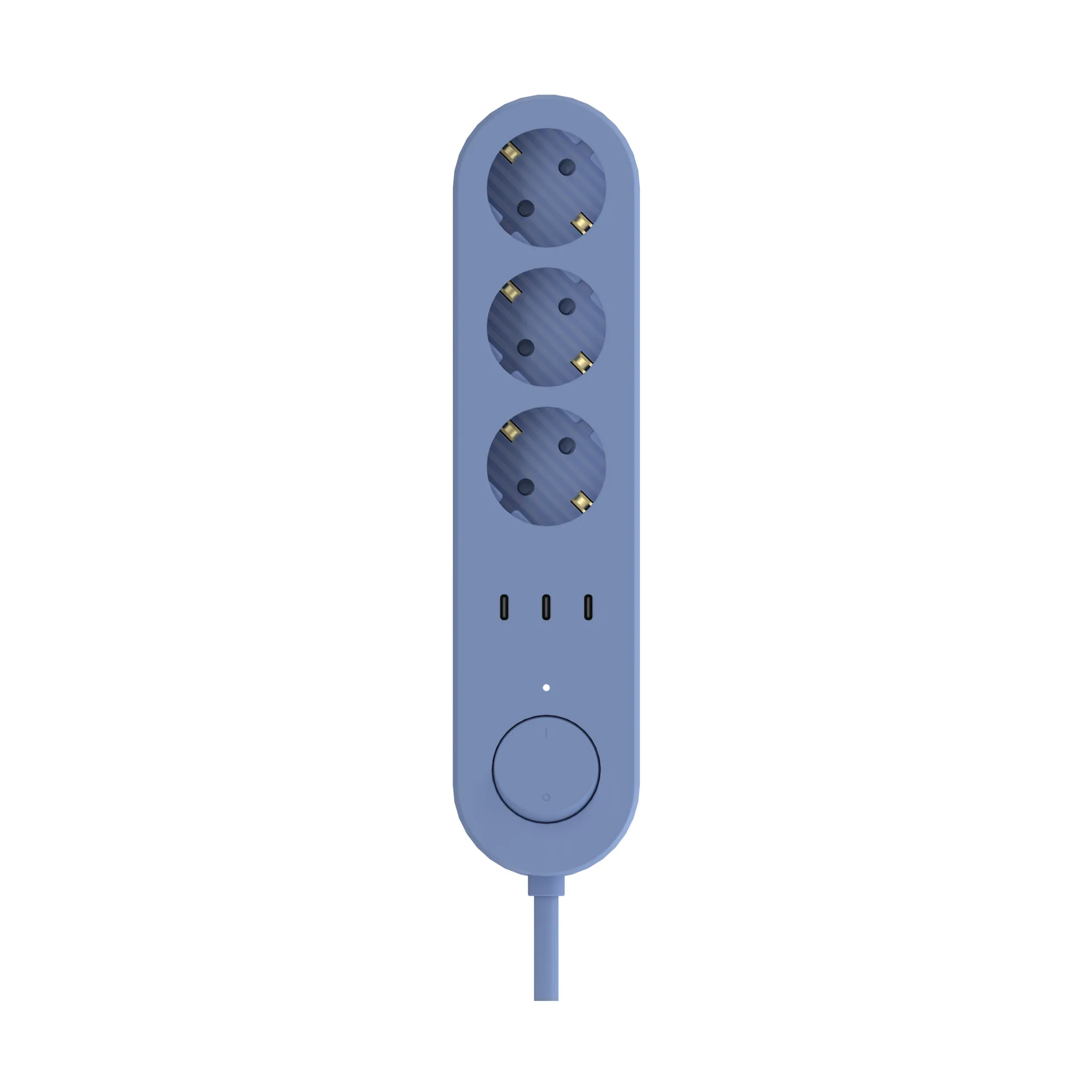 Alma Power Bar power strip, Kattegatt blue Palette