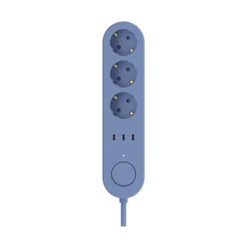 Alma Power Bar power strip - Kattegatt blue - Palette