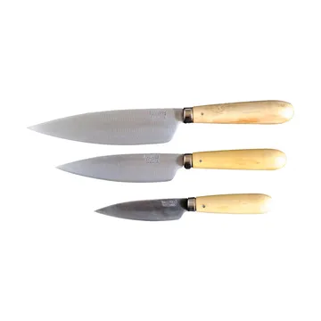 Pallarés traditional kitchen knives set of 3 - Carbon steel - Pallarès