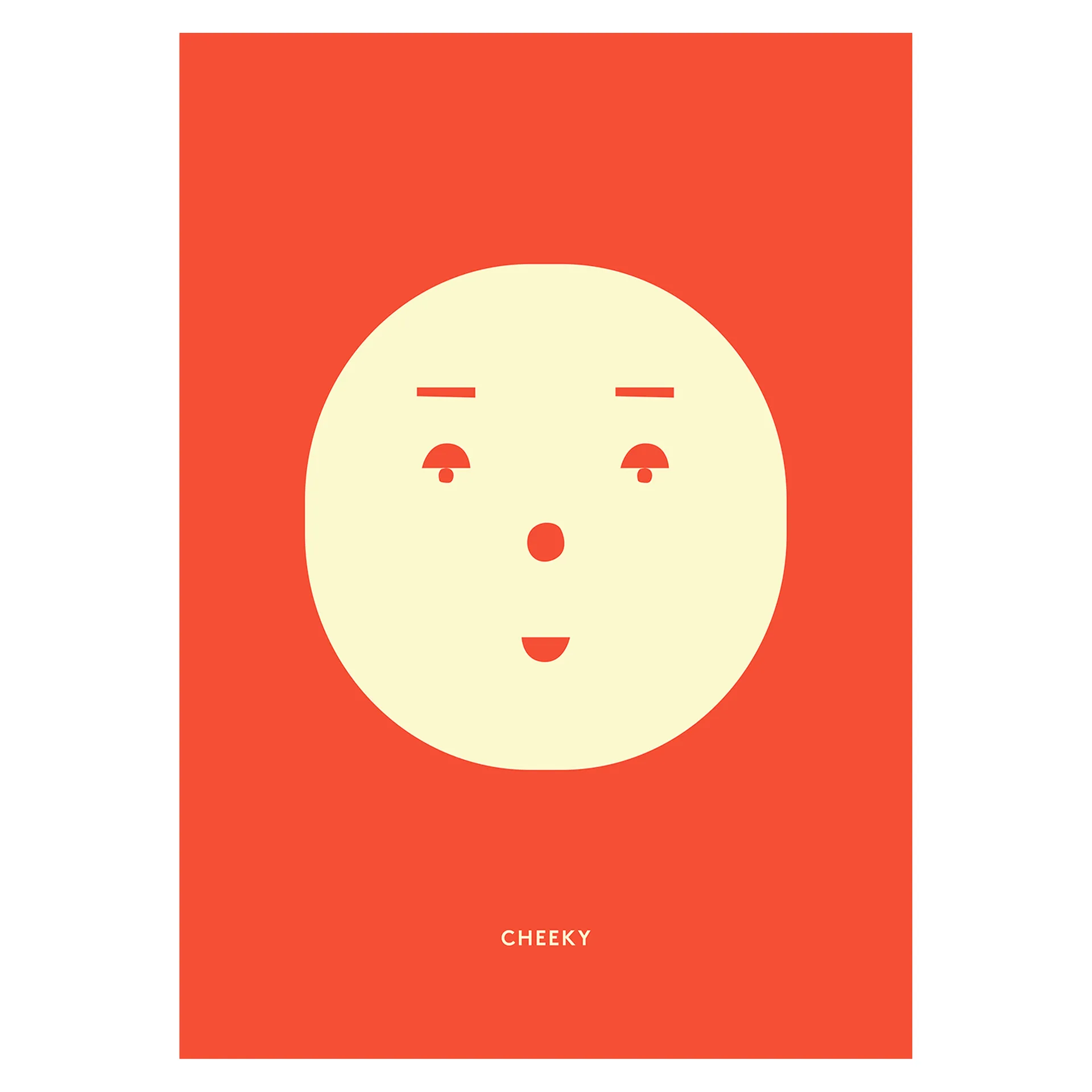 Cheoaky Feeling poster, 50x70 cm Paper Collective