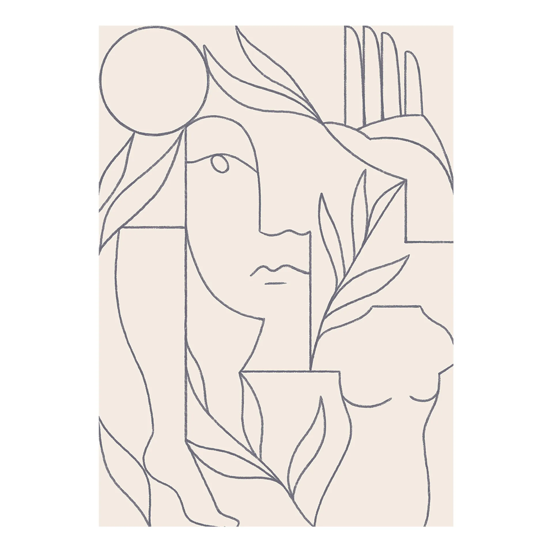 Eden poster , 30x40 cm Paper Collective