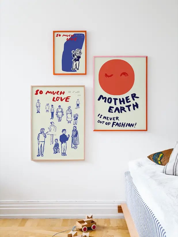 Mother Earth poster, 50x70 cm Paper Collective