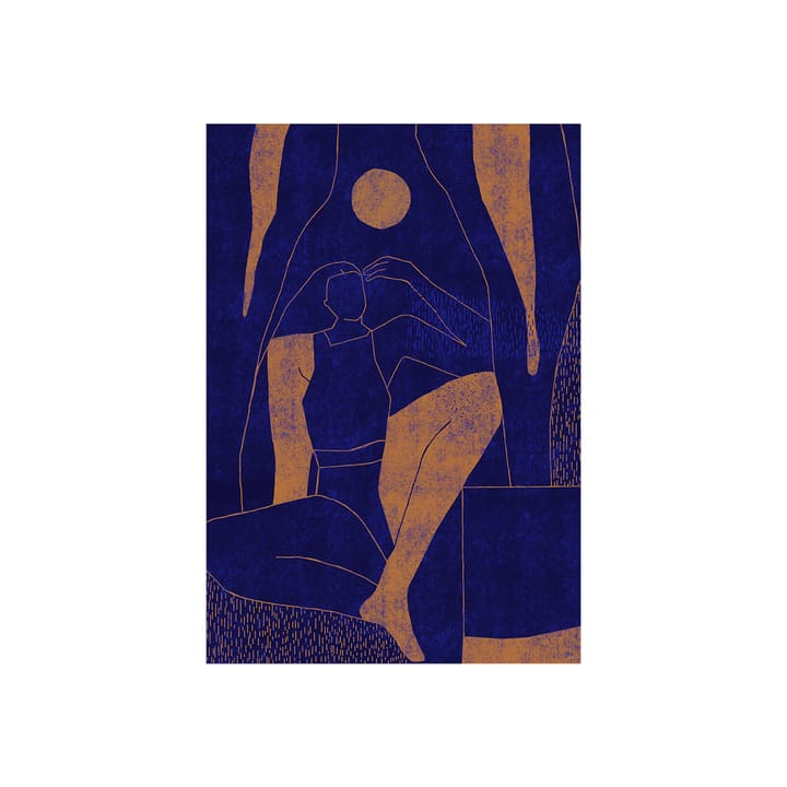 Mujer y Calor 01 poster , 30x40 cm Paper Collective