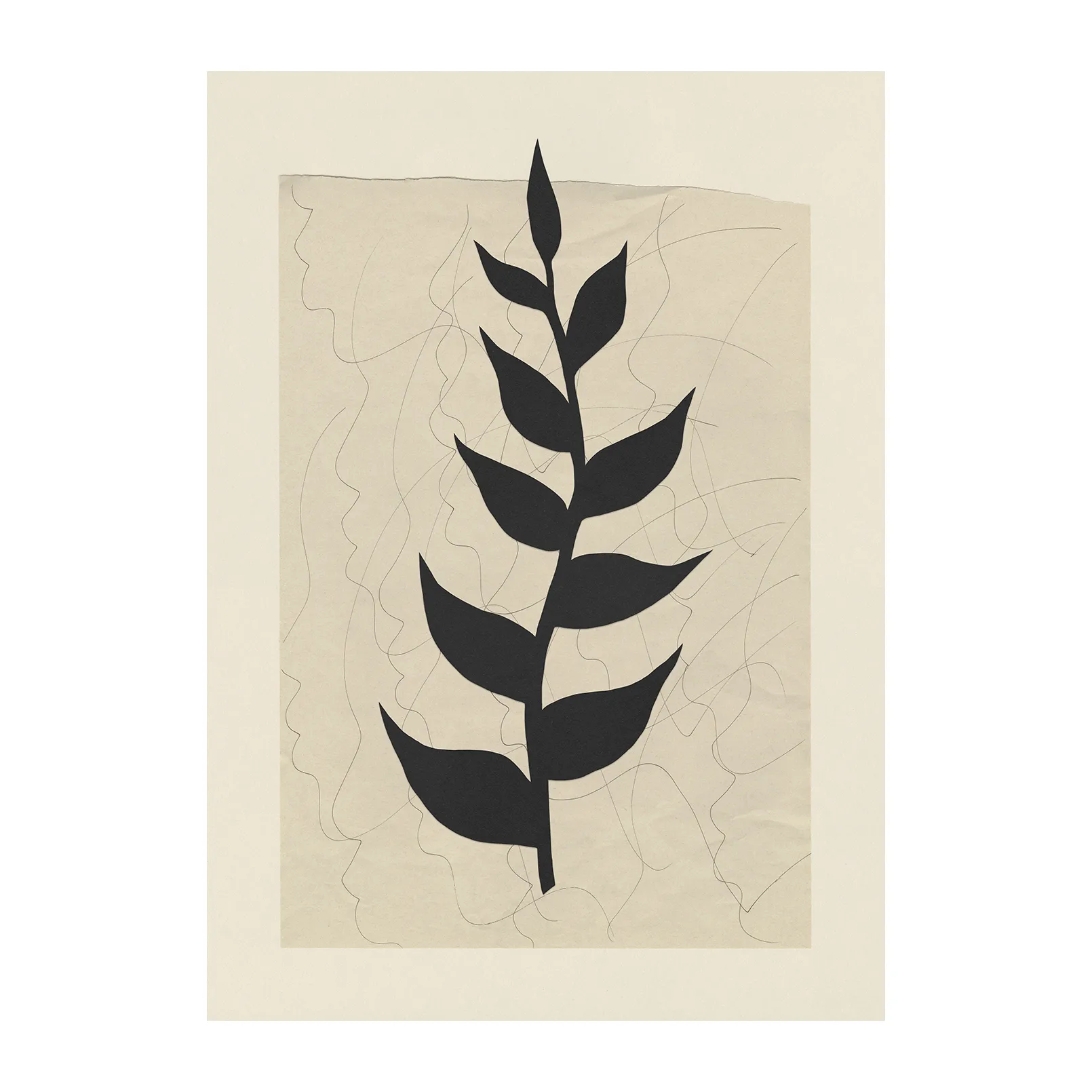 Plant Poem poster, 50x70 cm Paper Collective