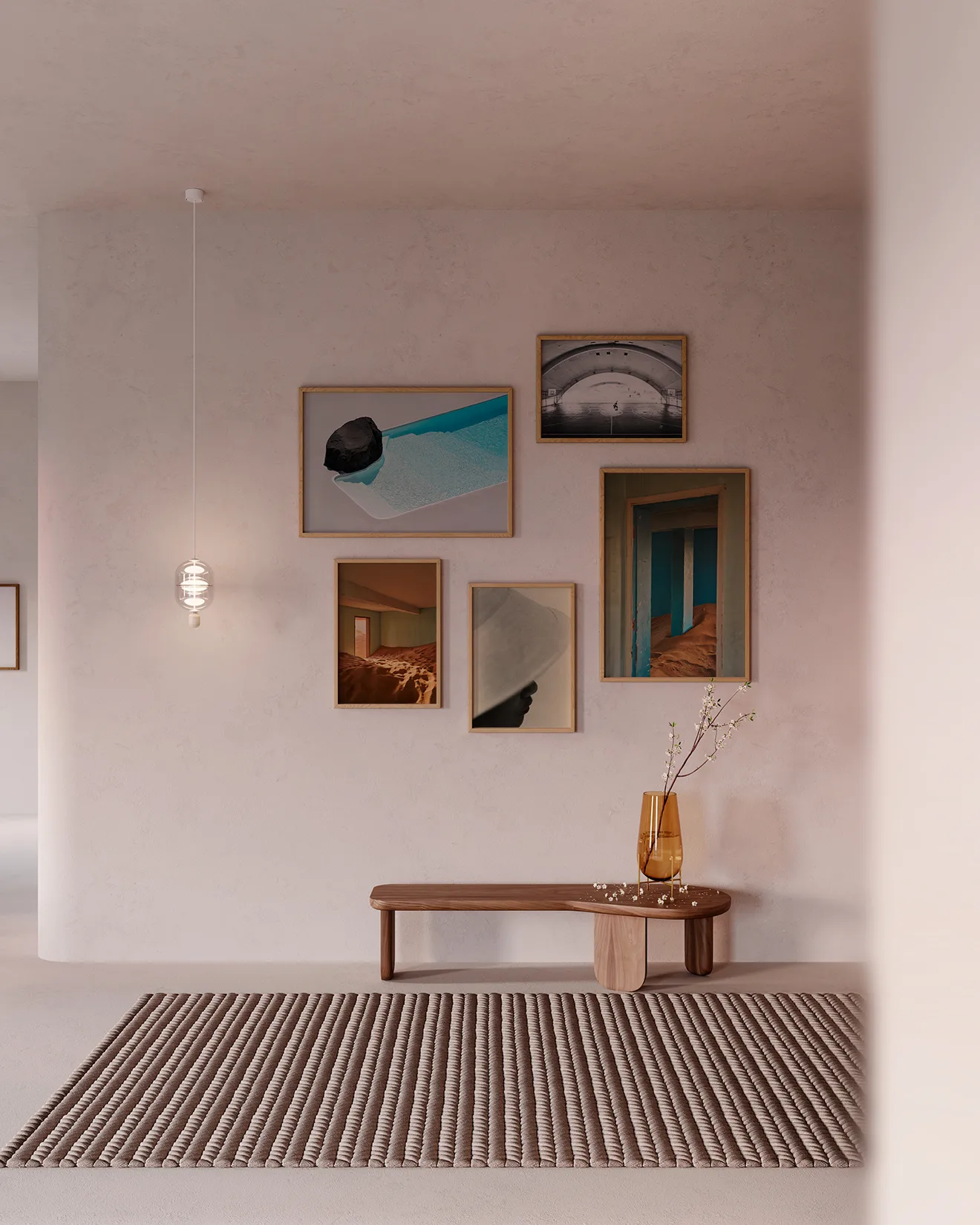 Sand Village III poster, 50x70 cm Paper Collective