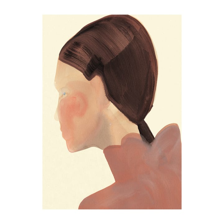 The Ponytail poster, 50x70 cm Paper Collective