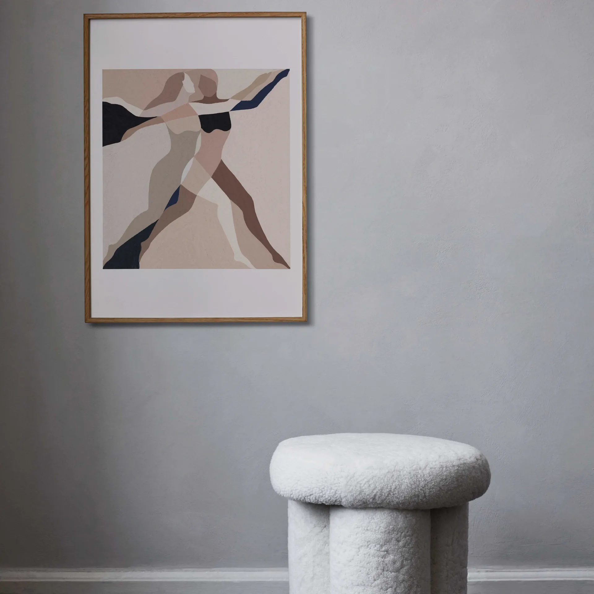 Two Dancers poster, 50x70 cm Paper Collective