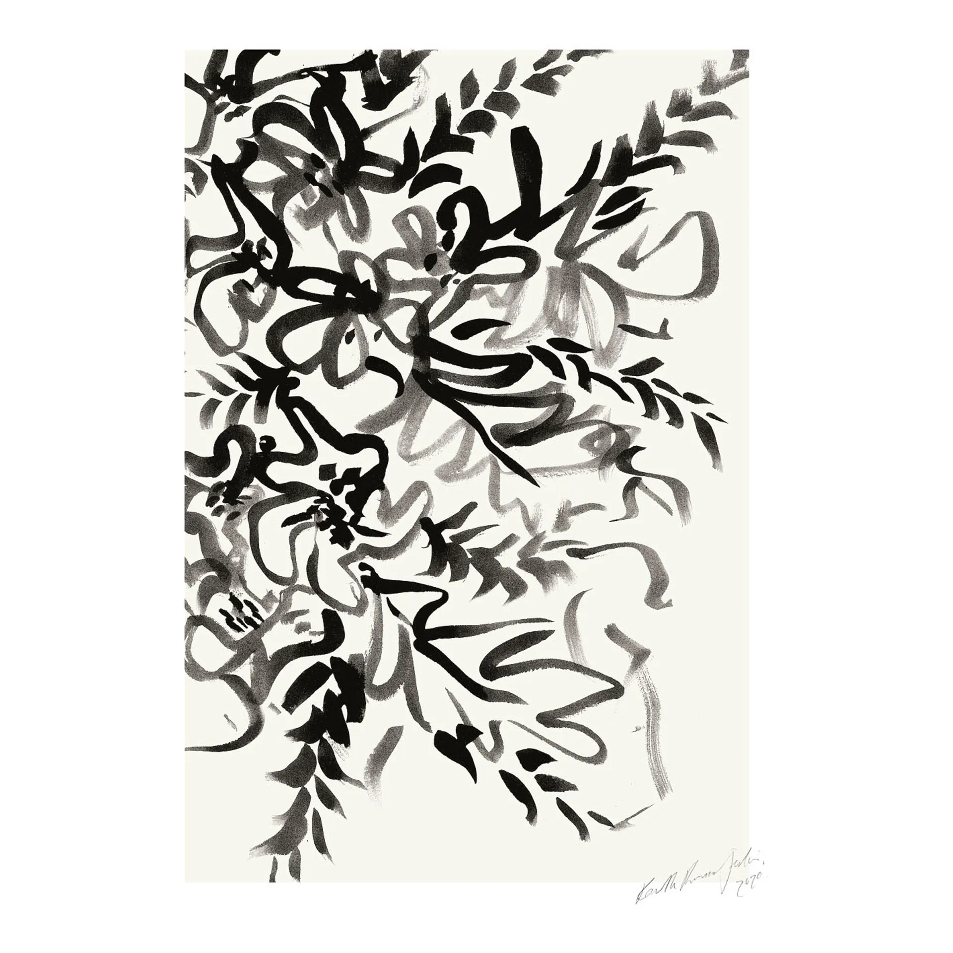 Writing poster, 50x70 cm Paper Collective