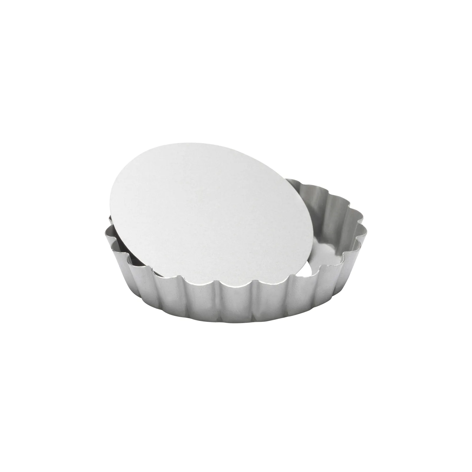 Silver top pie dish 10 cm, Silver Patisse