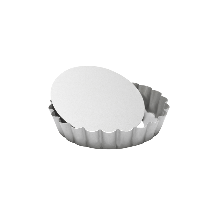 Silver top pie dish 10 cm - Silver - Patisse