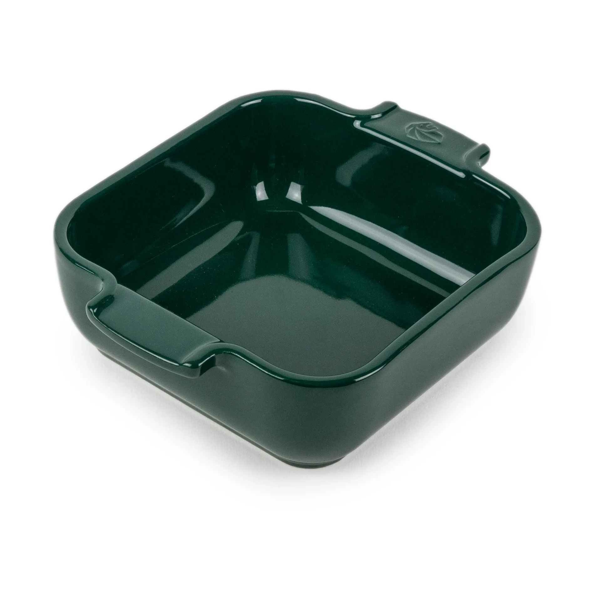 Appolia ceramic dish 14x18 cm, Forest green Peugeot