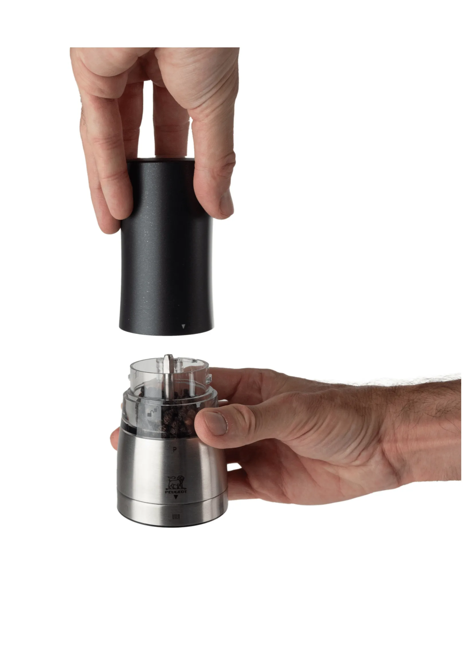 Daman Electric Spice Mill 2-pack, Black Peugeot