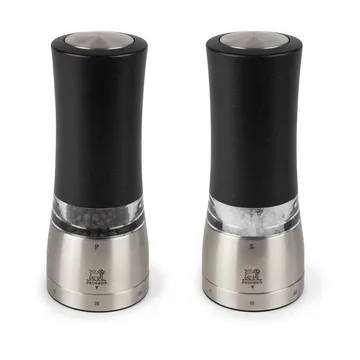 Daman Z DUO Electric salt and pepper mill 2 pieces - Black - Peugeot