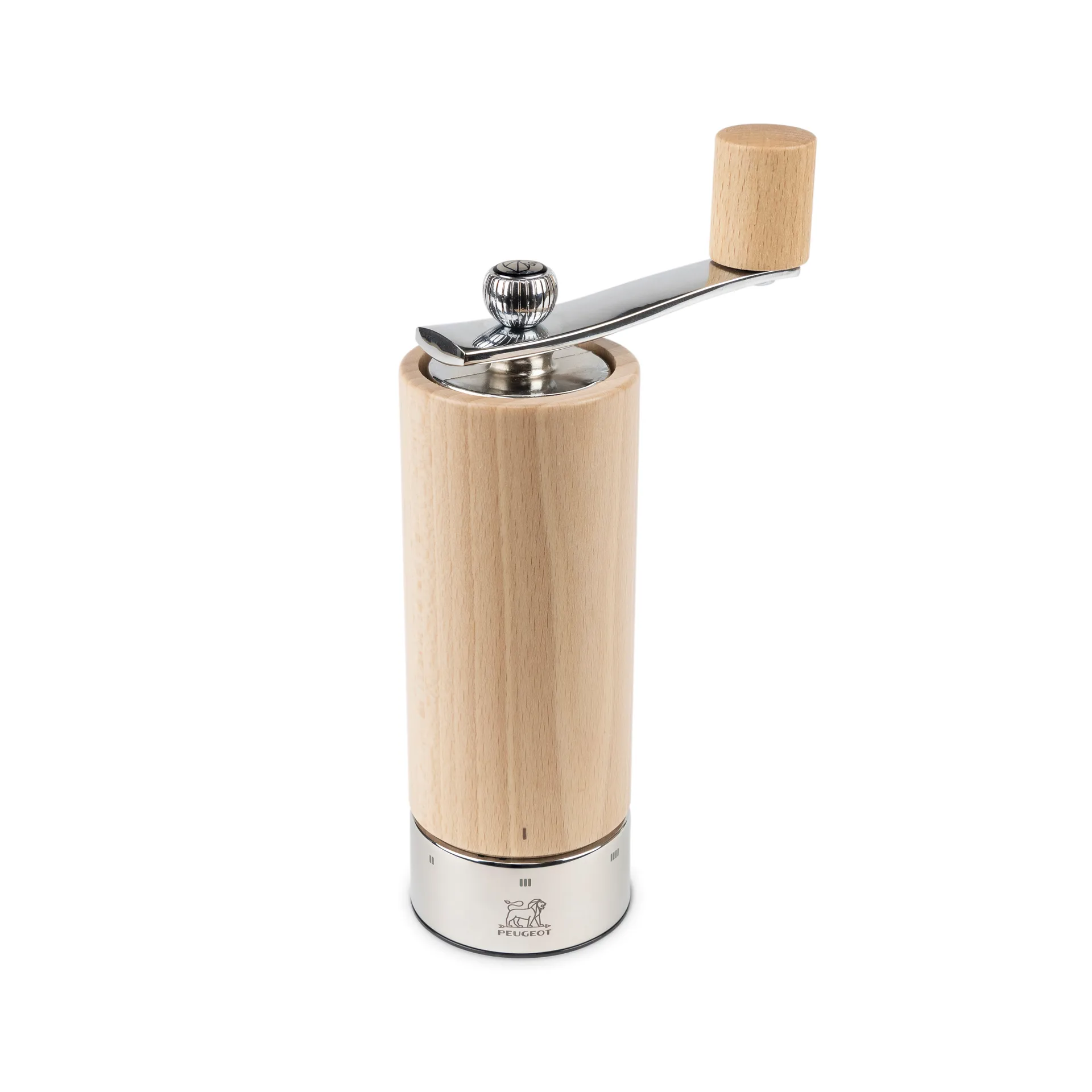 Isen u'select pepper mill with crank, nature Peugeot