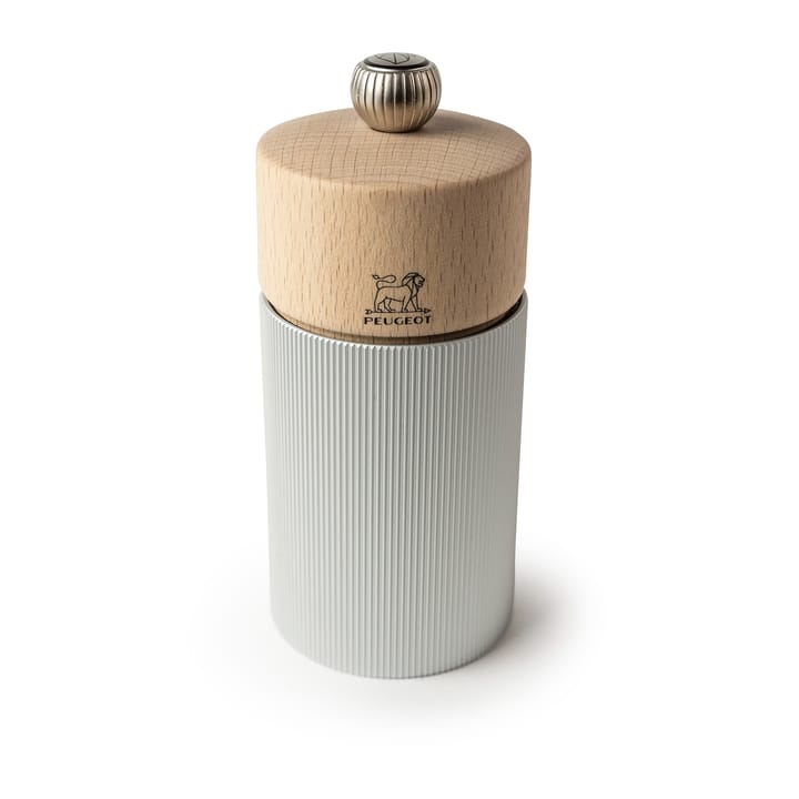 Line Natural pepper mill 12 cm, Wood-aluminum Peugeot