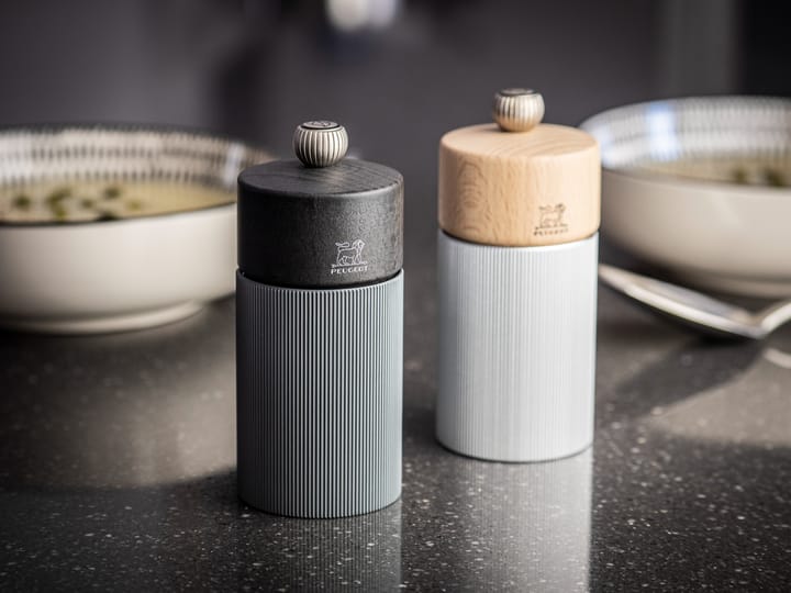 Line Natural pepper mill 12 cm, Wood-aluminum Peugeot