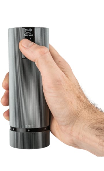Line Z DUO Electric salt and pepper grinder 2 pieces - Aluminium-carbon - Peugeot