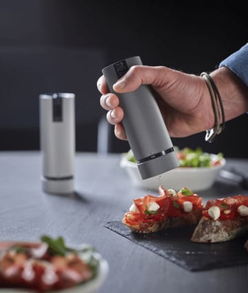 Line Z DUO Electric salt and pepper grinder 2 pieces - Aluminium-carbon - Peugeot