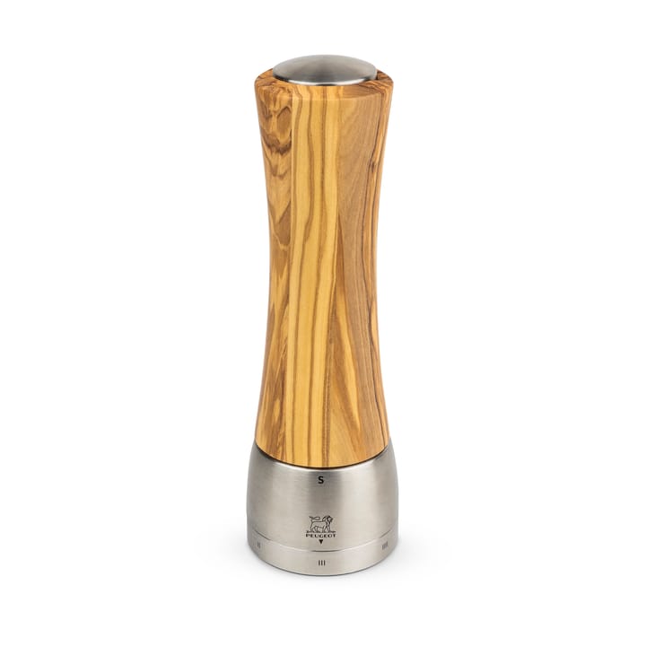 Madras Z salt grinder 21 cm - Olive wood-stainless steel - Peugeot