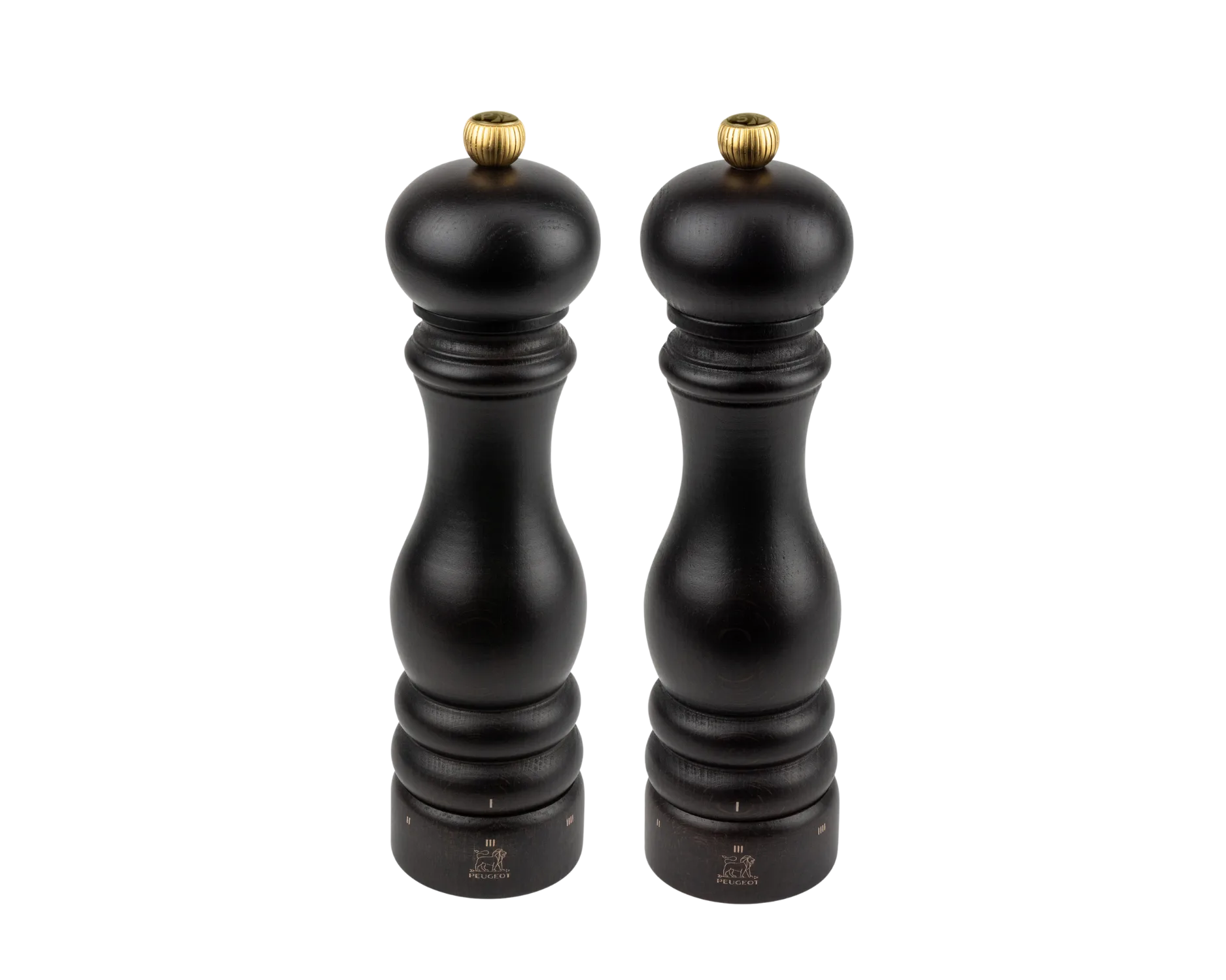 Paris Duo set U'Select salt & pepper mill 22 cm, Wood-chocolate Peugeot