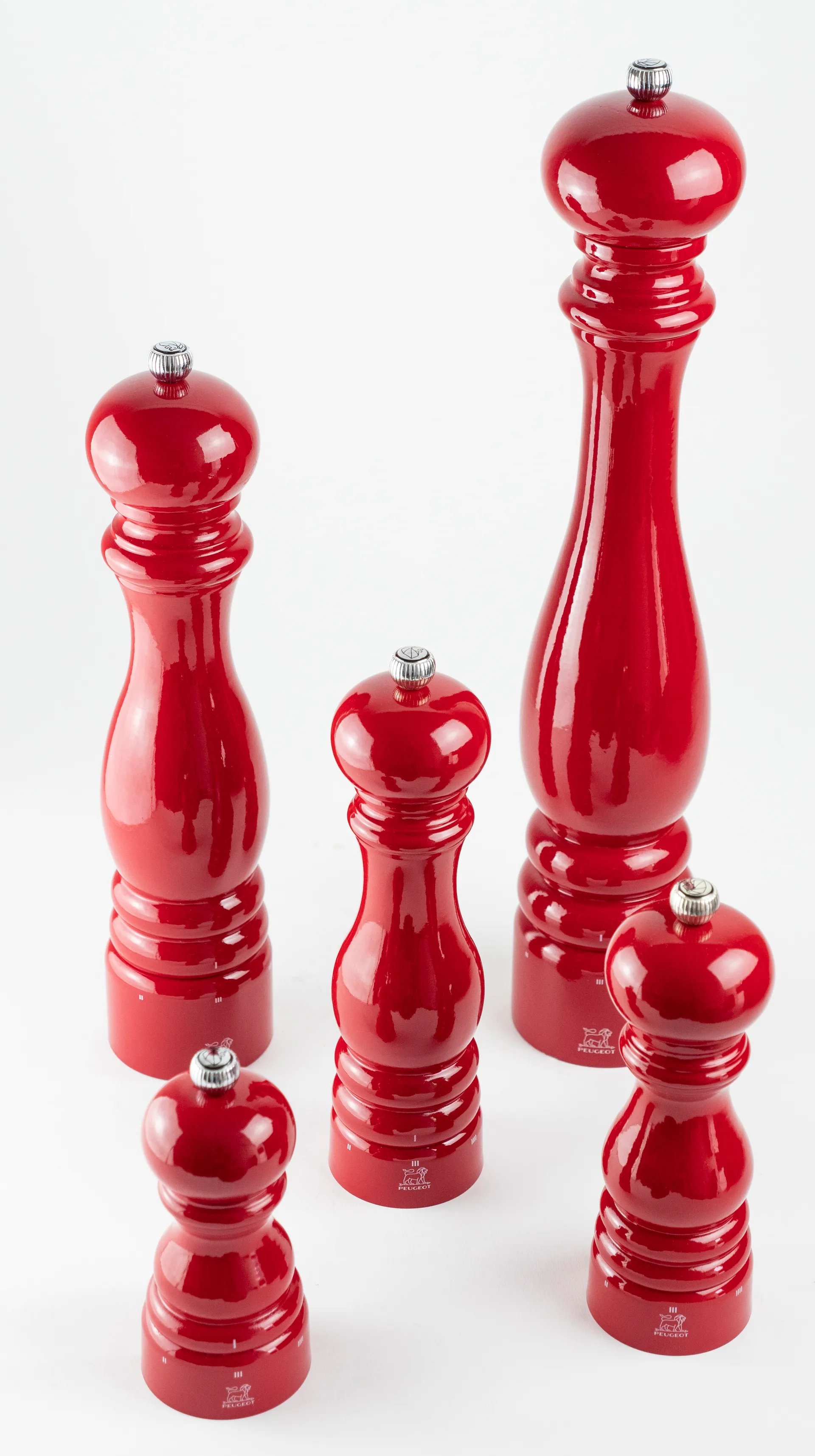 Paris u'Select pepper mill 22 cm, Red passion Peugeot