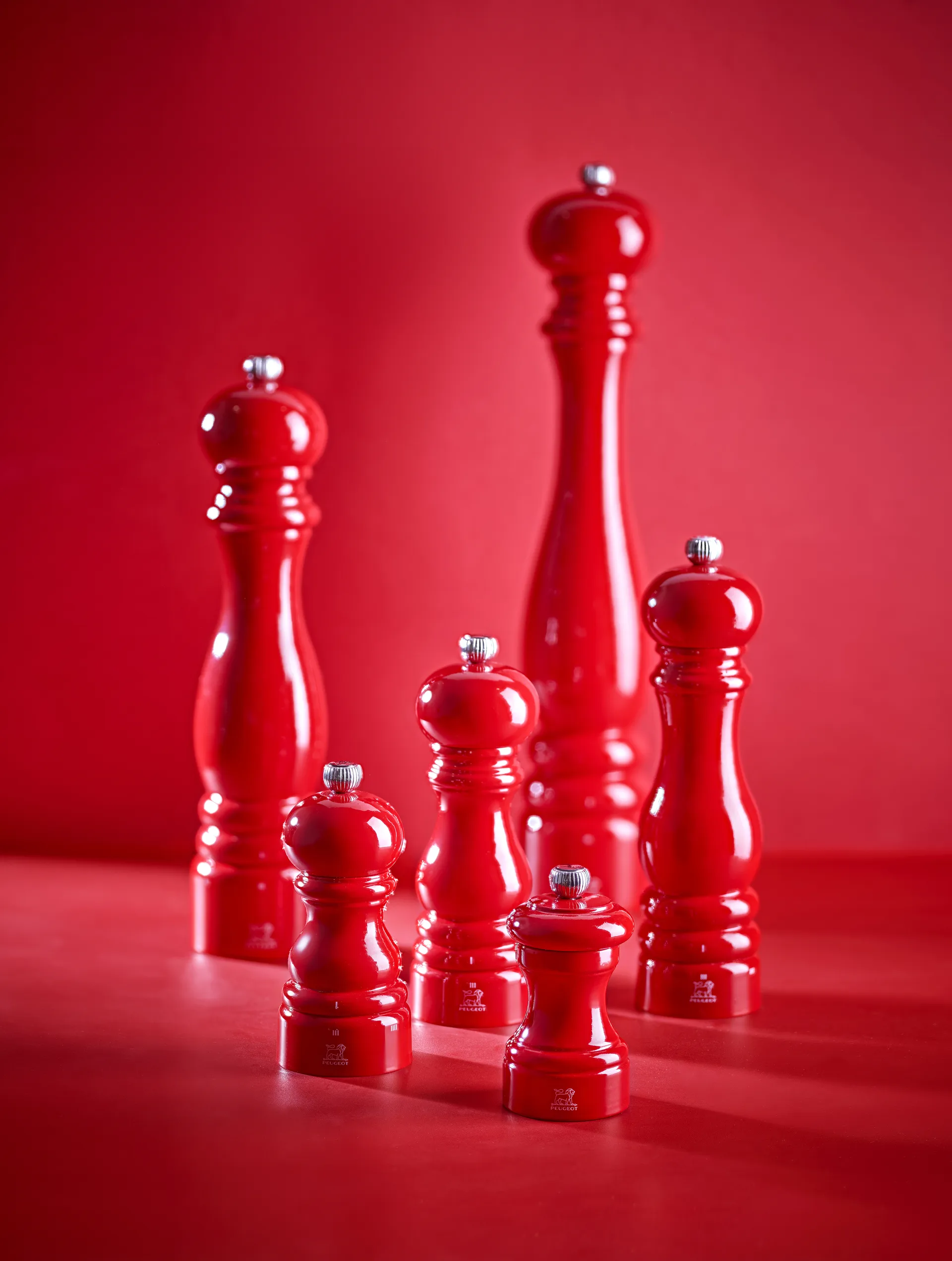 Paris u'Select pepper mill 22 cm, Red passion Peugeot