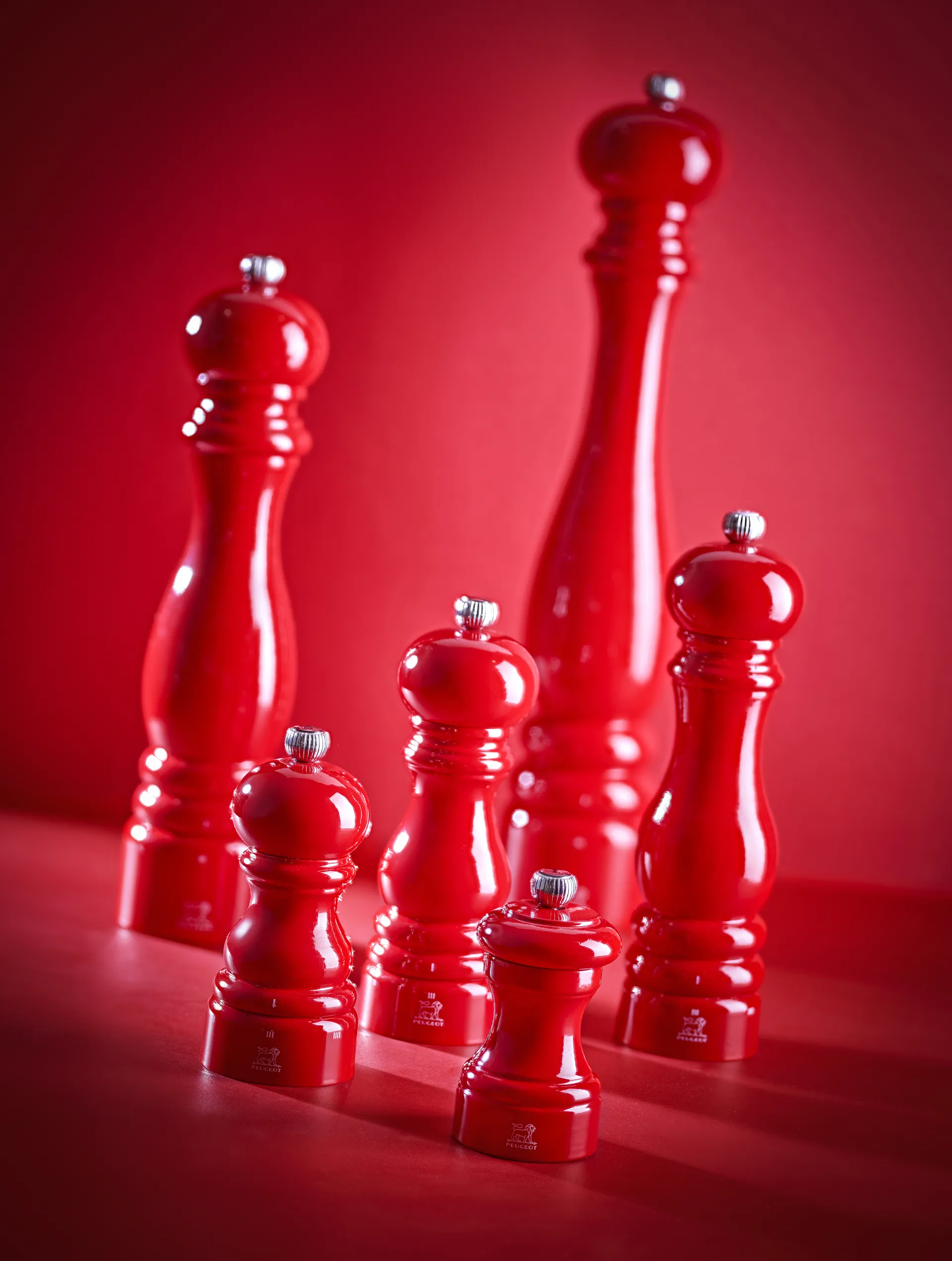 Paris u'Select pepper mill 30 cm, Red passion Peugeot