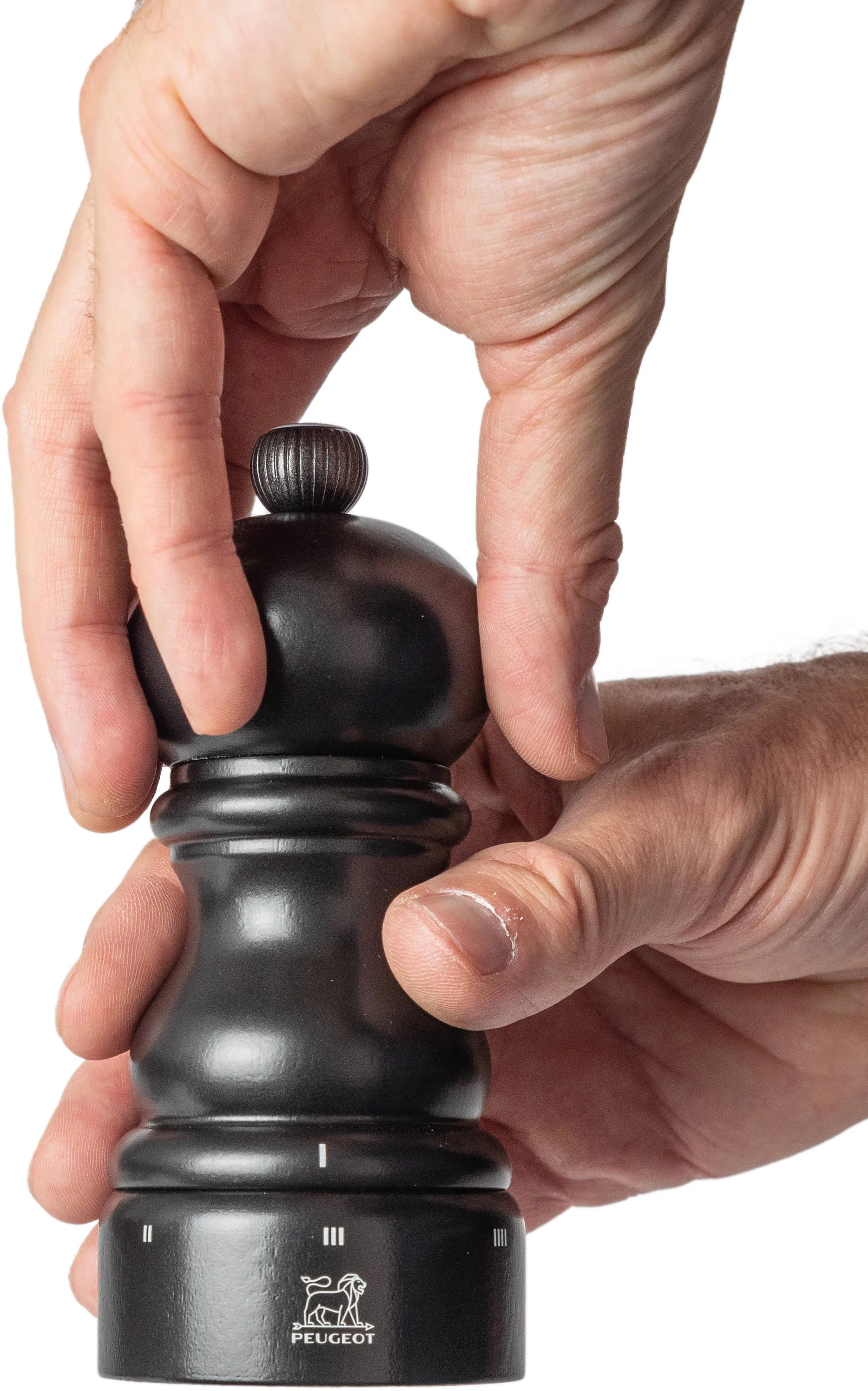 Paris u'Select Z salt grinder 12 cm, Satin black Peugeot