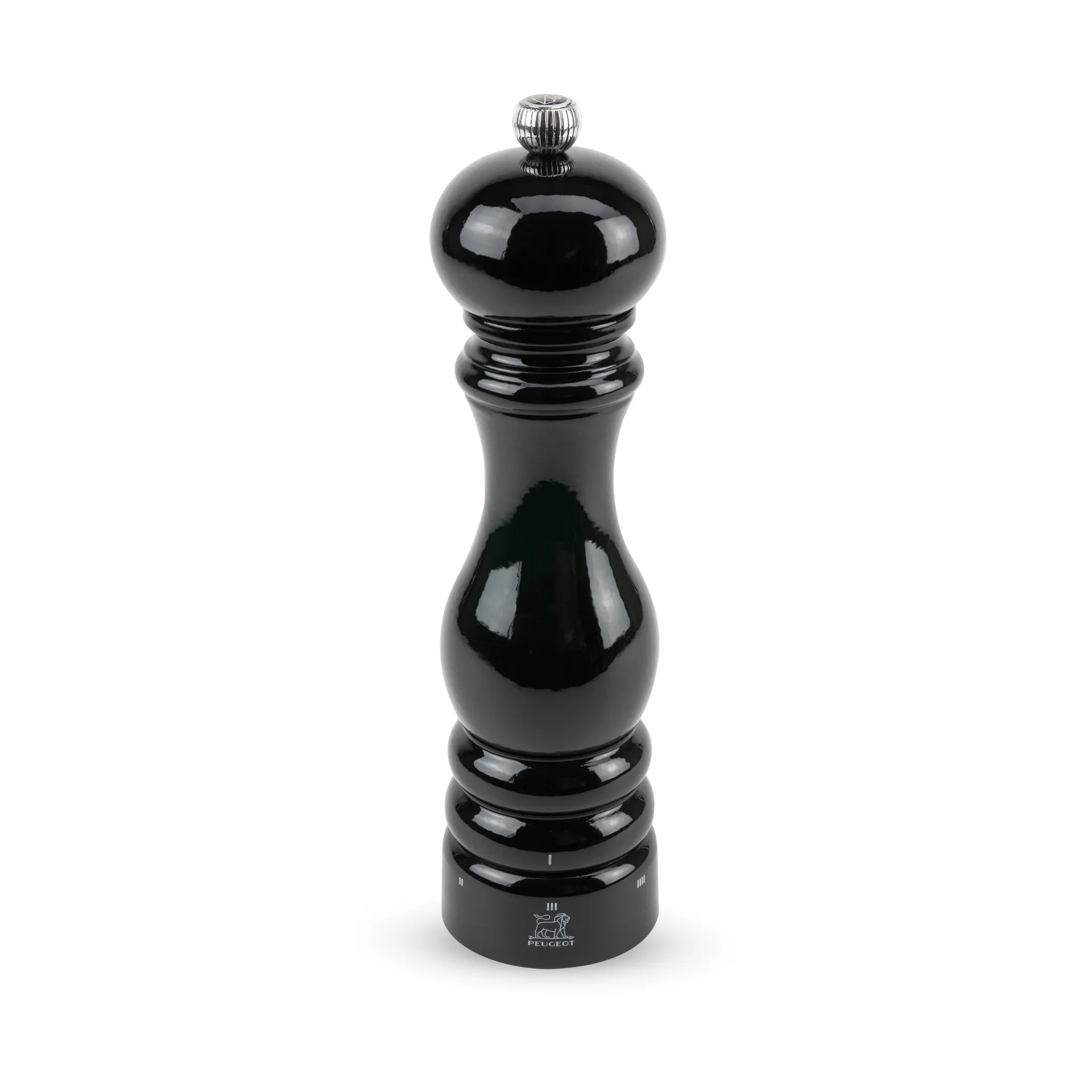 Paris u'Select Z salt grinder 22 cm, Lacquered black Peugeot