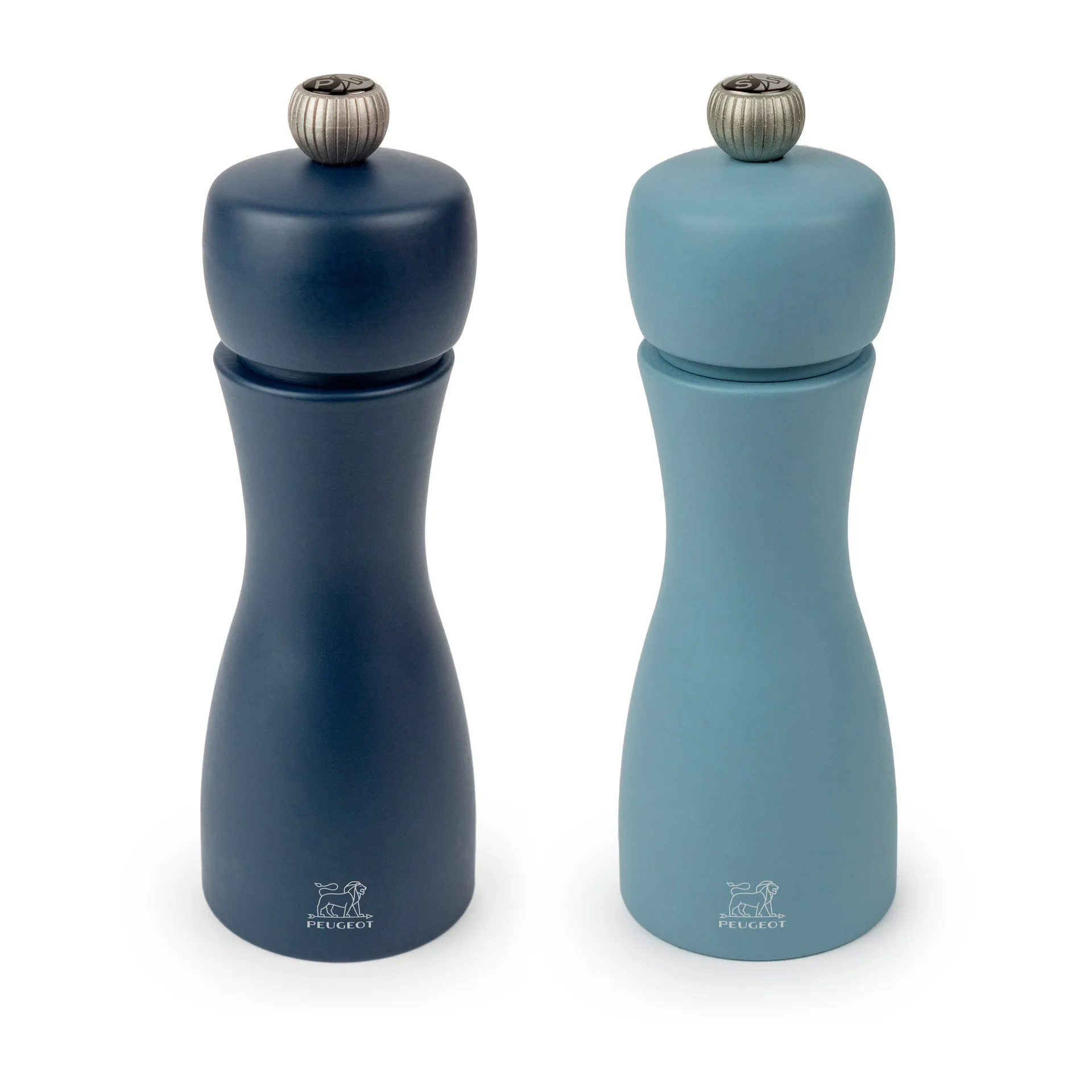 Tahiti set Air salt- and pepper mill 15 cm, Night & azur Peugeot