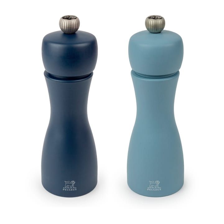 Tahiti set Air salt- and pepper mill 15 cm - Night & azur - Peugeot