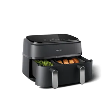 3000 series Air fryer double NA352/00 9 L - Black - Philips