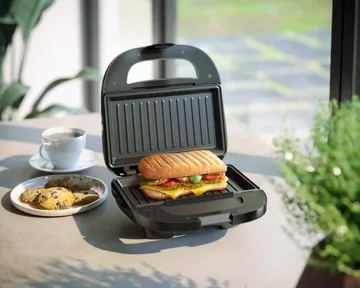 3000 series sandwich grill HD2330/90 750 W - Black - Philips