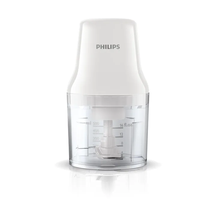Daily chopper HR1393/00 0.7 L - White - Philips