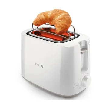 Daily toaster 2 slots HD2581/00 - White - Philips