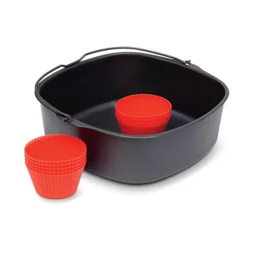 Philips Air fryer basket XL HD9945/01 10 pieces - Black - Philips