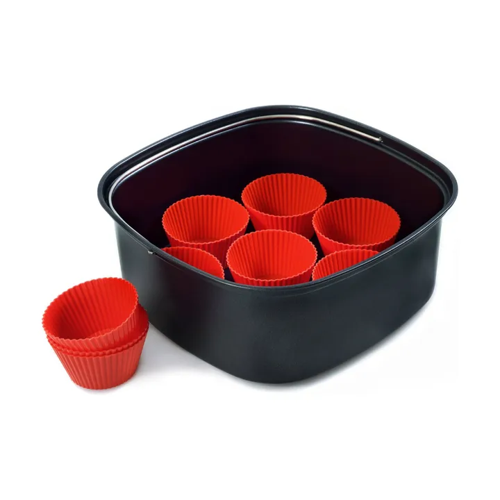 Philips Air fryer basket XXL HD9956/00 extra large 10 pieces - Black - Philips