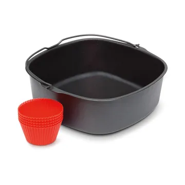 Philips baking set HD9925/01 8 pieces - Black - Philips