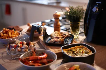 Philips baking set HD9925/01 8 pieces - Black - Philips