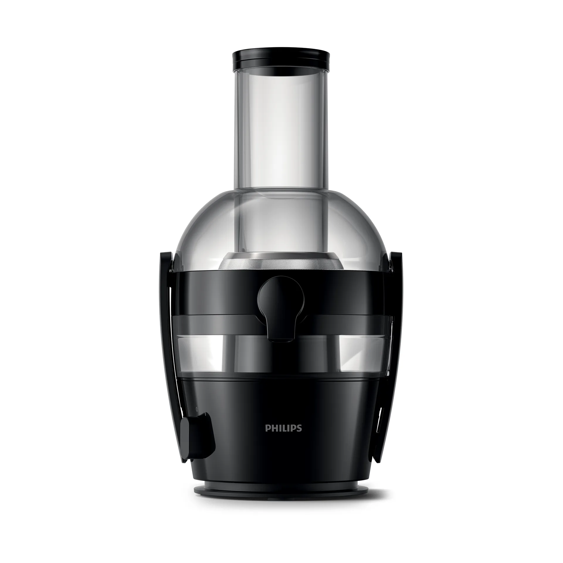 Viva centrifugal juicer HR1855/70 2 L, Black Philips