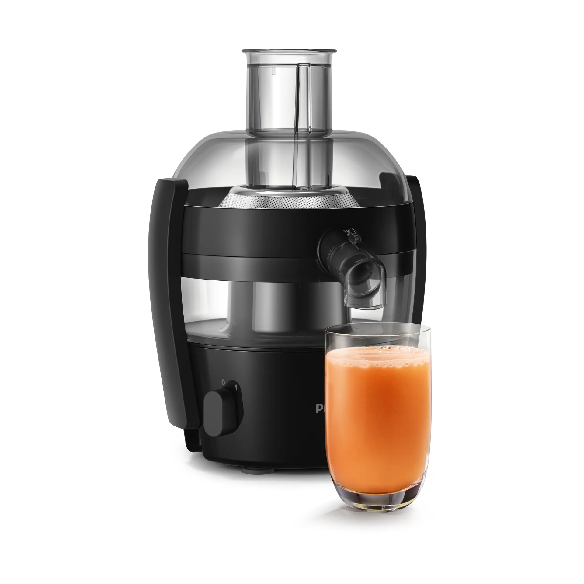Viva juicer HR1832/00 1.5 L, Black Philips