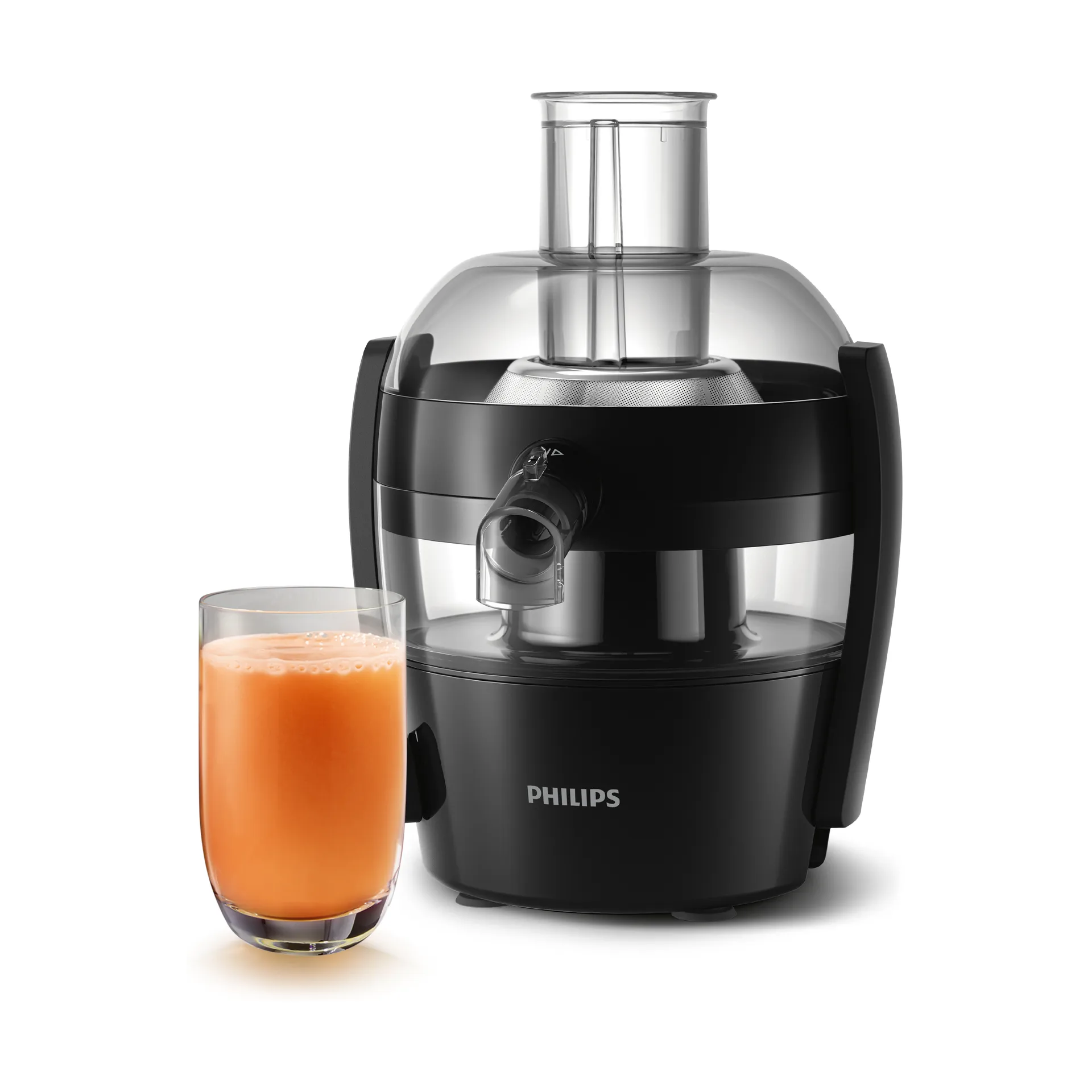 Viva juicer HR1832/00 1.5 L, Black Philips