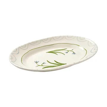 Cottage flower Blue Bell serving platter - Light Blue, 38.5 cm - Pick a Poppy