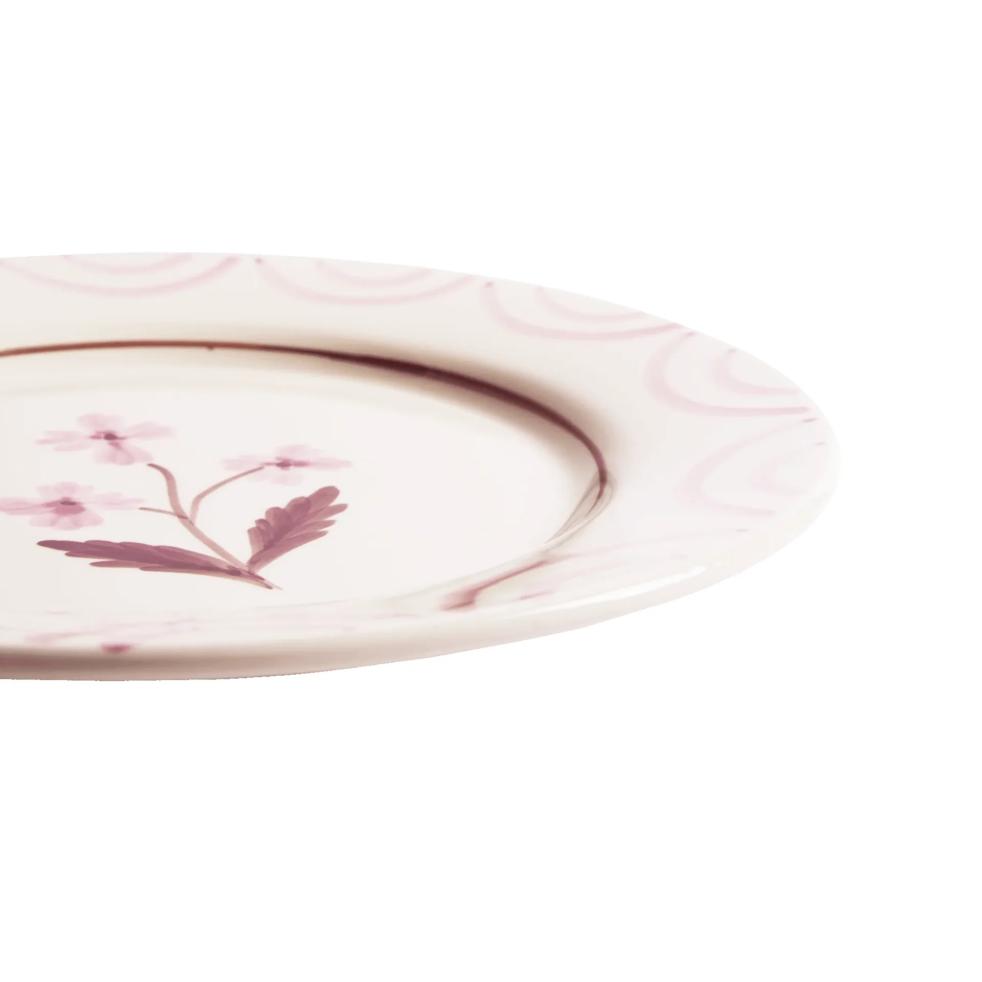 Cottage Flower plate, Light Pink, 28 cm Pick a Poppy